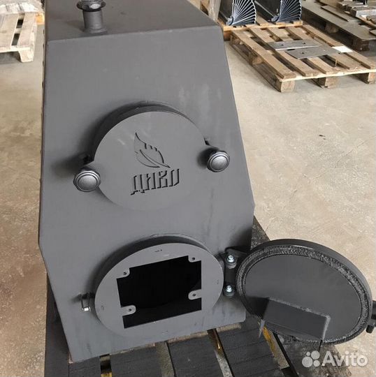 Котел пиролизный длительного горения 35 кВт