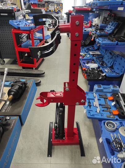 Стяжка пружин гидравлическая (ножная)