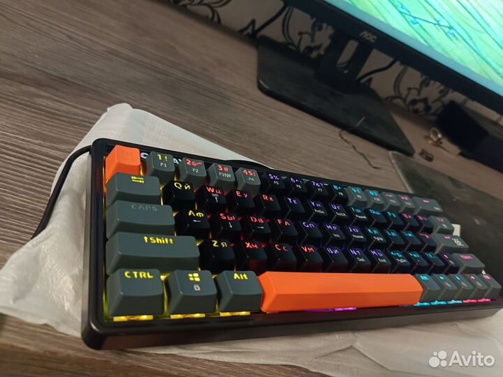 Игровая механическая клавиатура Black reven