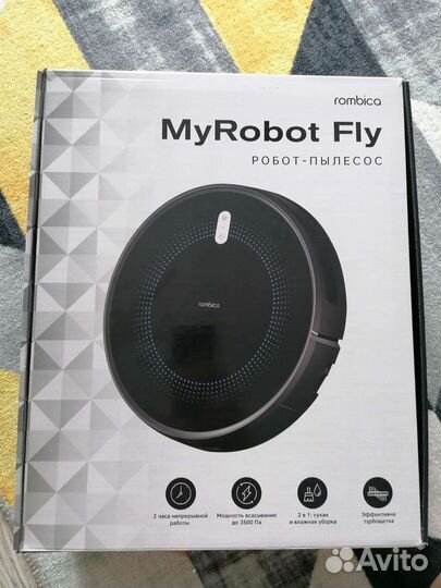 Робот пылесос моющий новый