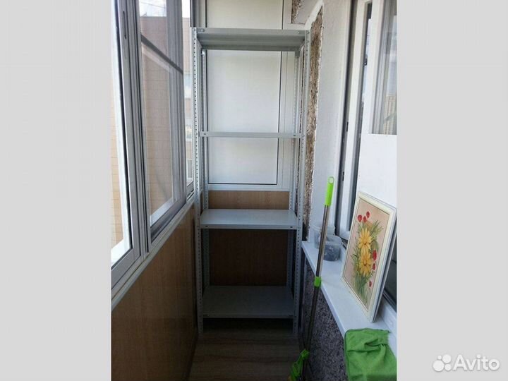 Стеллаж металлический торговый