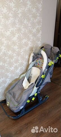 Санки коляска ника