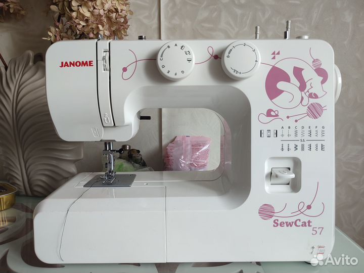 Швейная машинка janome sew cat 57
