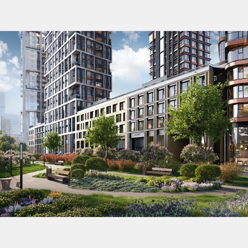 2-к. квартира, 61,2 м², 28/36 эт.