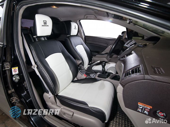 Чехлы из экокожи для Honda Civic