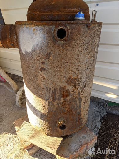 Дровяная печь Бубафоня с водяным контуром и тэном