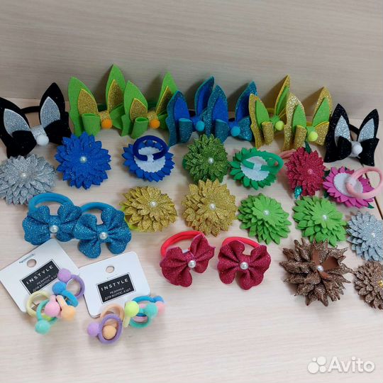 Резинки для волос ручной работы