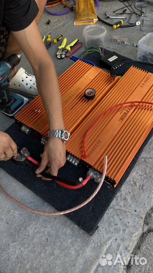 Монтаж акустики