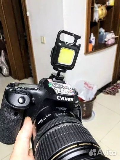 Карманный фонарик брелок светодиод 800lm USB