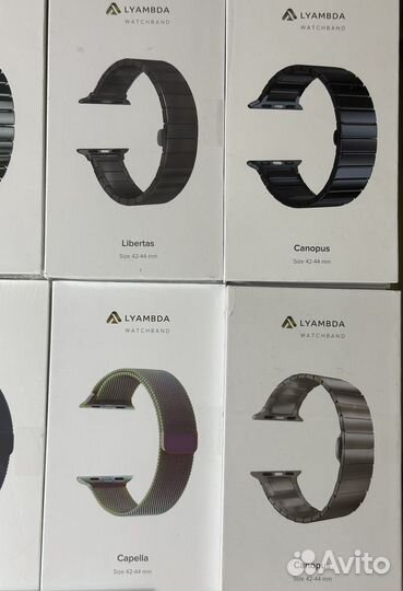 Ремешки Lyambda Apple Watch 38-49mm