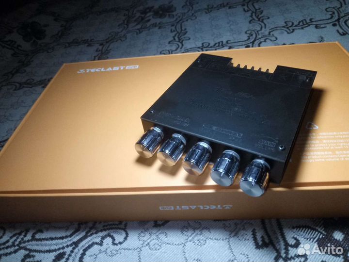 Усилитель 2,1, (2*80 Вт + 100 Вт)