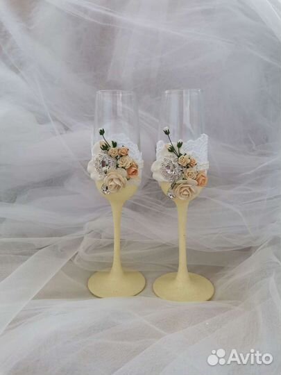 Свадебные бокалы