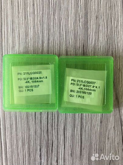 Защитные стекла и сопла для оптоволоконного лазера