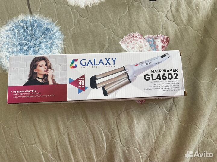 Плойка для завивки волос Galaxy