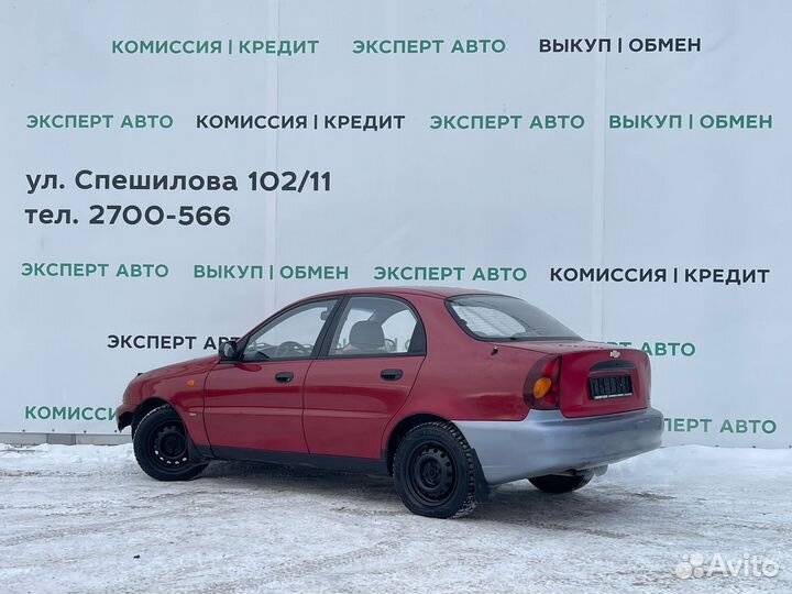 Chevrolet Lanos 1.5 МТ, 2008, 217 000 км