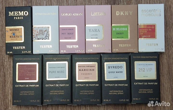 Духи тестер Дубай