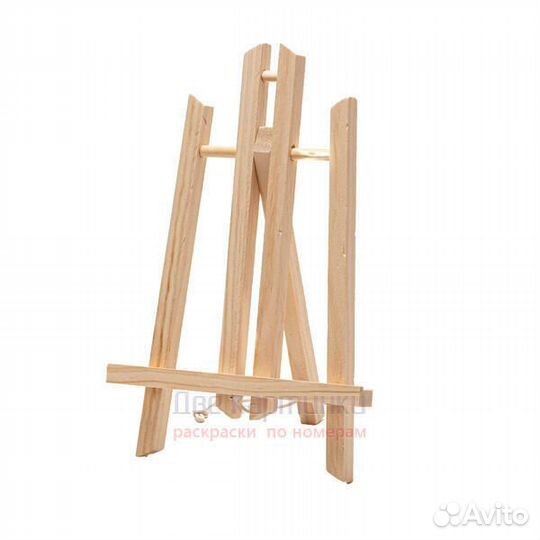 Мольберт настольный маленький, 30 см, сосна