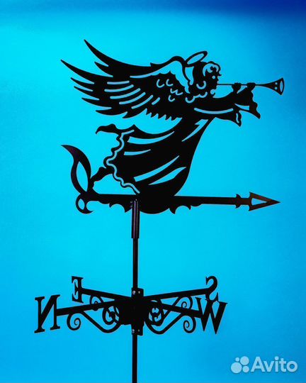 Флюгеры на крышу с ангелами