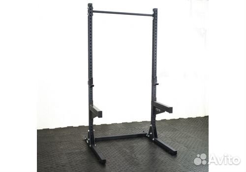 Стойка для штанги с турником и упорами