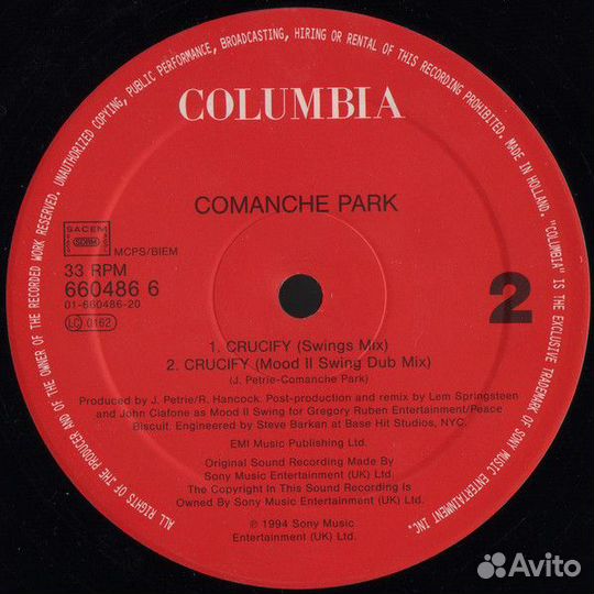 Comanche Park – Crucify 12