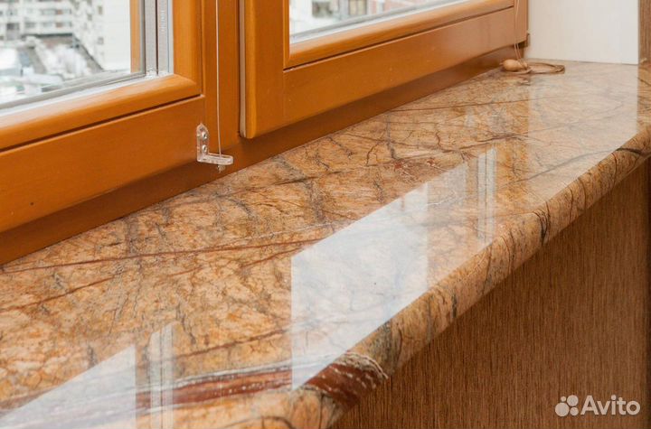 Подоконник из кварца на заказ