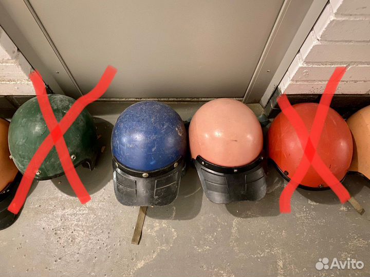 Мотошлемы СССР Салют