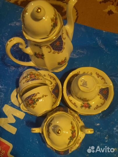 Кофейный сервиз чехословакия