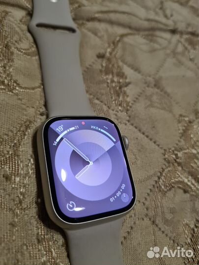 Часы apple watch 7 45 mm stainless steel