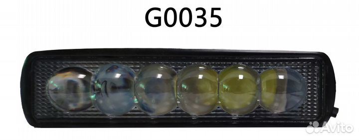 Дополнительные LED фары дальнего света 12/24V