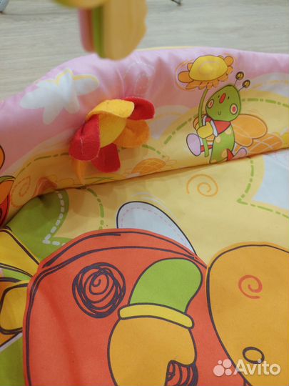 Развивающий коврик для девочки малышки