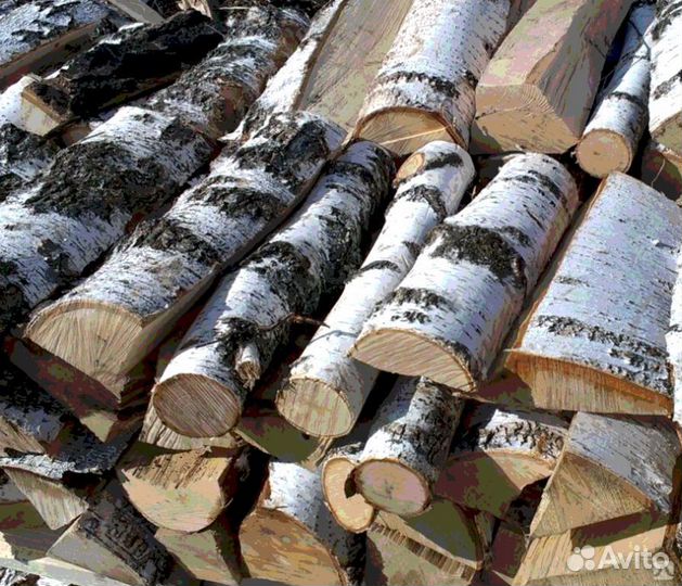 Дрова березовые с доставкой и разгрузкой
