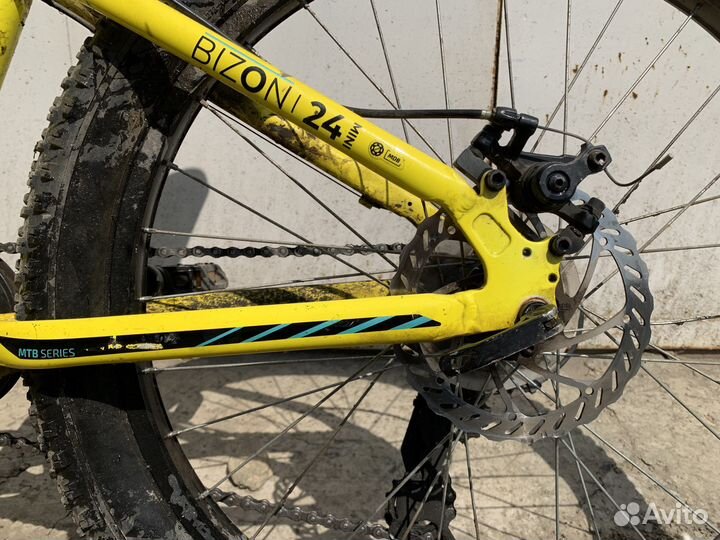 Велосипед подростковый 24 bizon mini forward