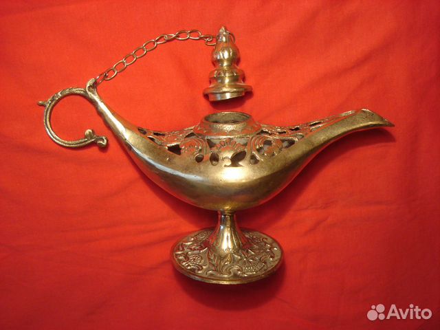 Лампа Антикварная Волшебная Алладина 26см Египет