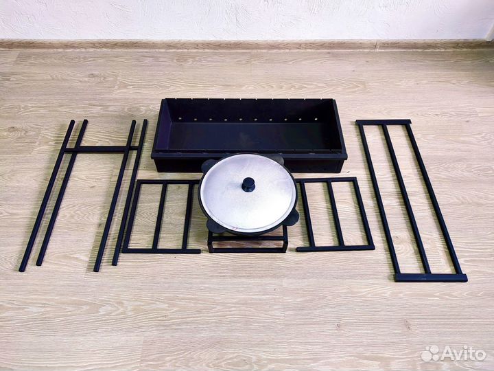 Казан + мангал + шумовка в подарок