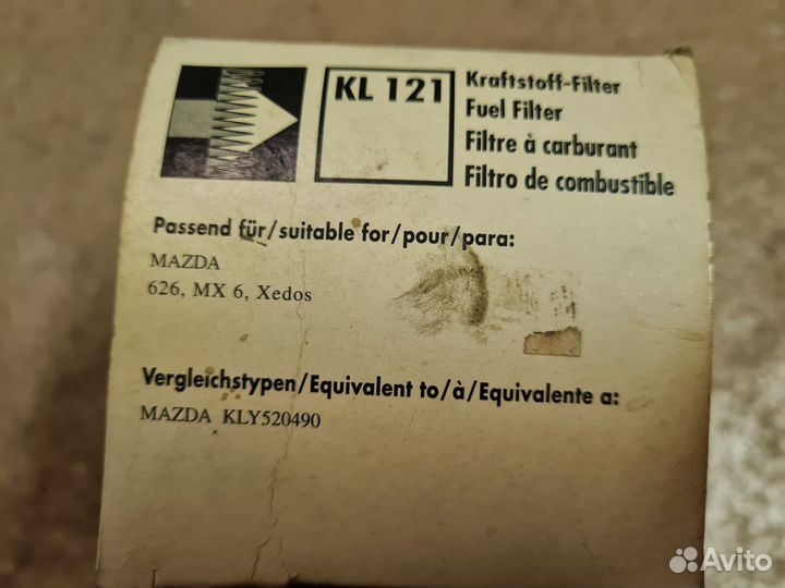 Топливный фильтр Mazda 626, Xedos 6, MX-6, 1.6-2.5