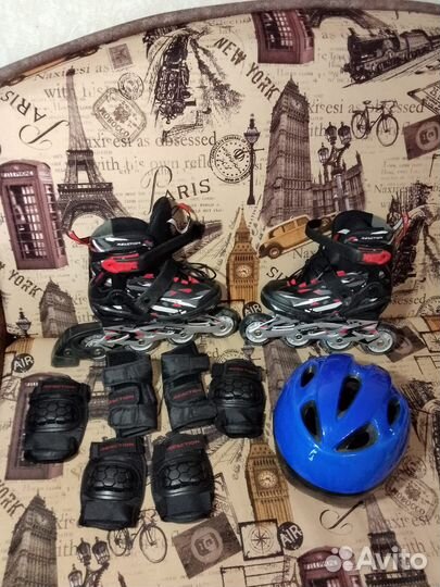 Детские ролики и защита