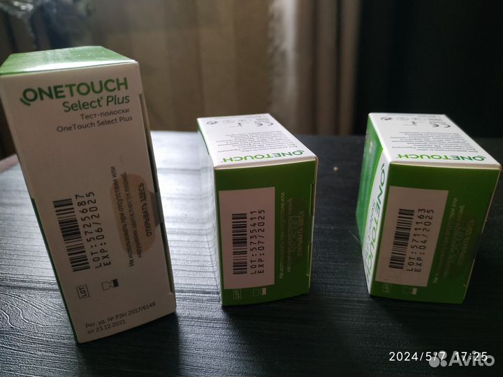 Тест полоски one touch select plus
