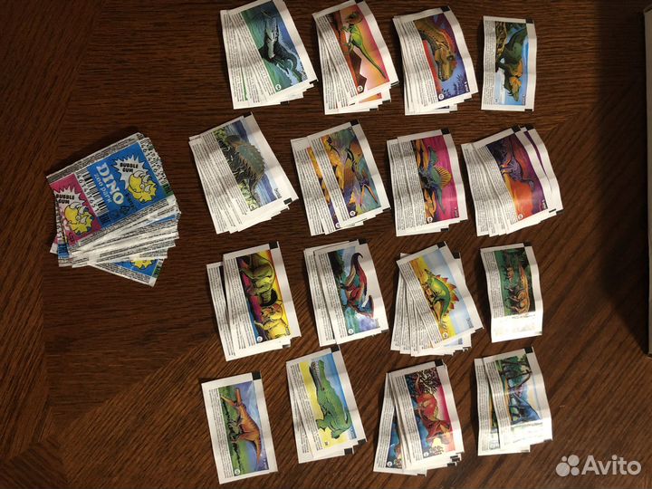 Вкладыши от жвачек