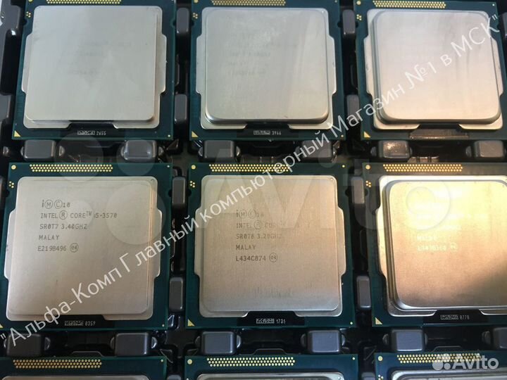 Процессор i5 2400 3470 4570 6400 7400 Есть 486шт