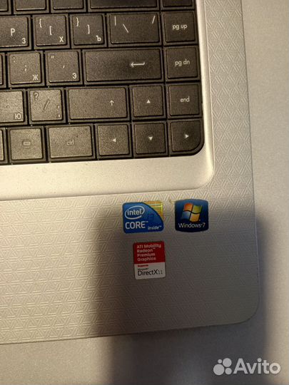 Ноутбук HP на запчасти
