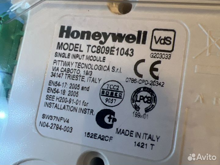 Honeywell TC809E1043