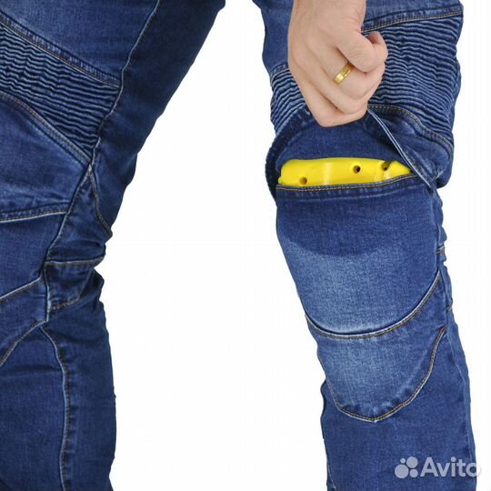 Мотоджинсы с защитой размеры s, m, l, xl