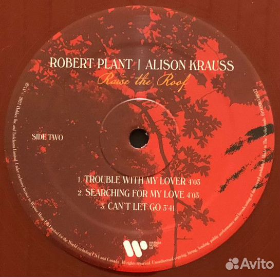 RobertPlant Alison Krauss Raise The Roof (coloured) (2LP)