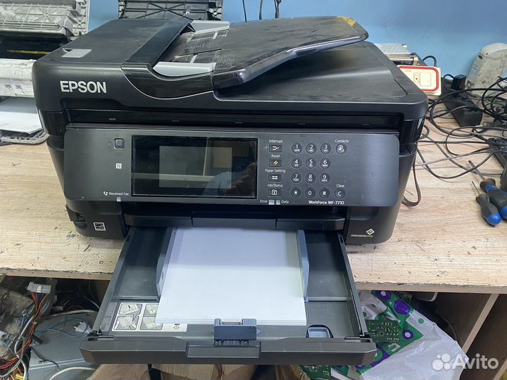 Мфу епсон wf7710 А3 формат
