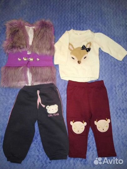 Пакет вещей на девочку с 0