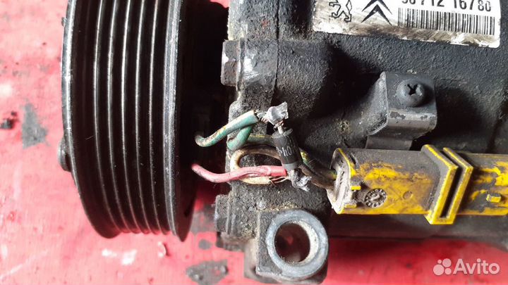 Компрессор кондиционера пежо ситроен 9671216780