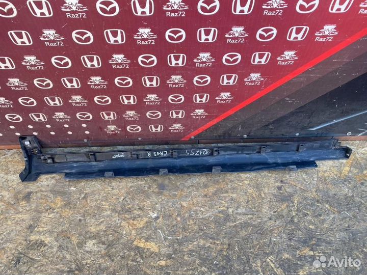 Накладка на порог (наружная) Honda CR-V 3 RE 2006