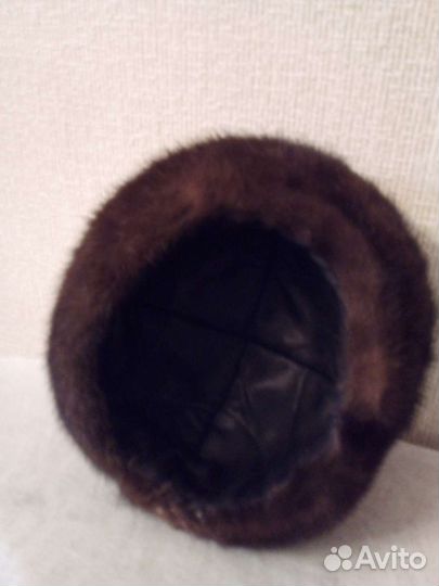 Шапка Берет женский норковый