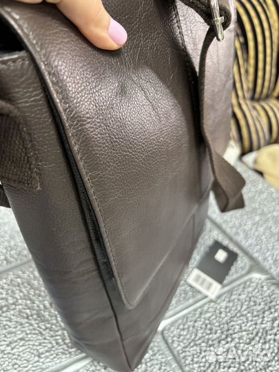 Сумка натуральная кожа. Размер А4