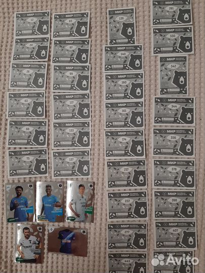 Наклейки panini рпл 2022 2023